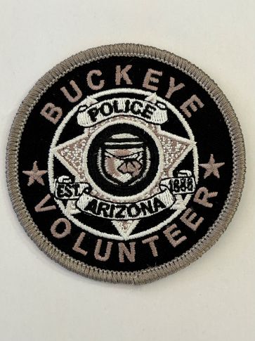 Buckeye POLICE, CITIZEN'S ON PATROL Soft Badge Patch
